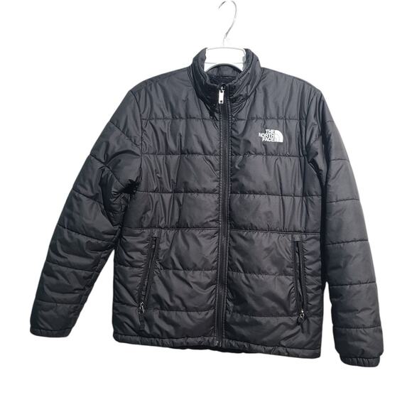 THE NORTH FACE Boy's Reversible Mount Chimbo Full Zip Jacket - Picture 1 of 5